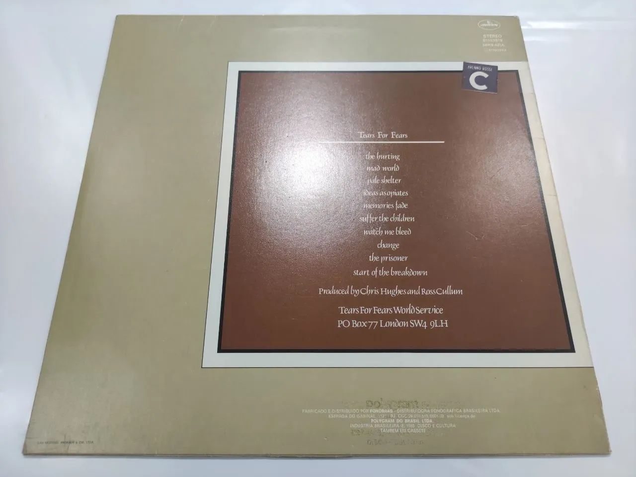 Lp Tears For Fears - The Hurting - Foto 2
