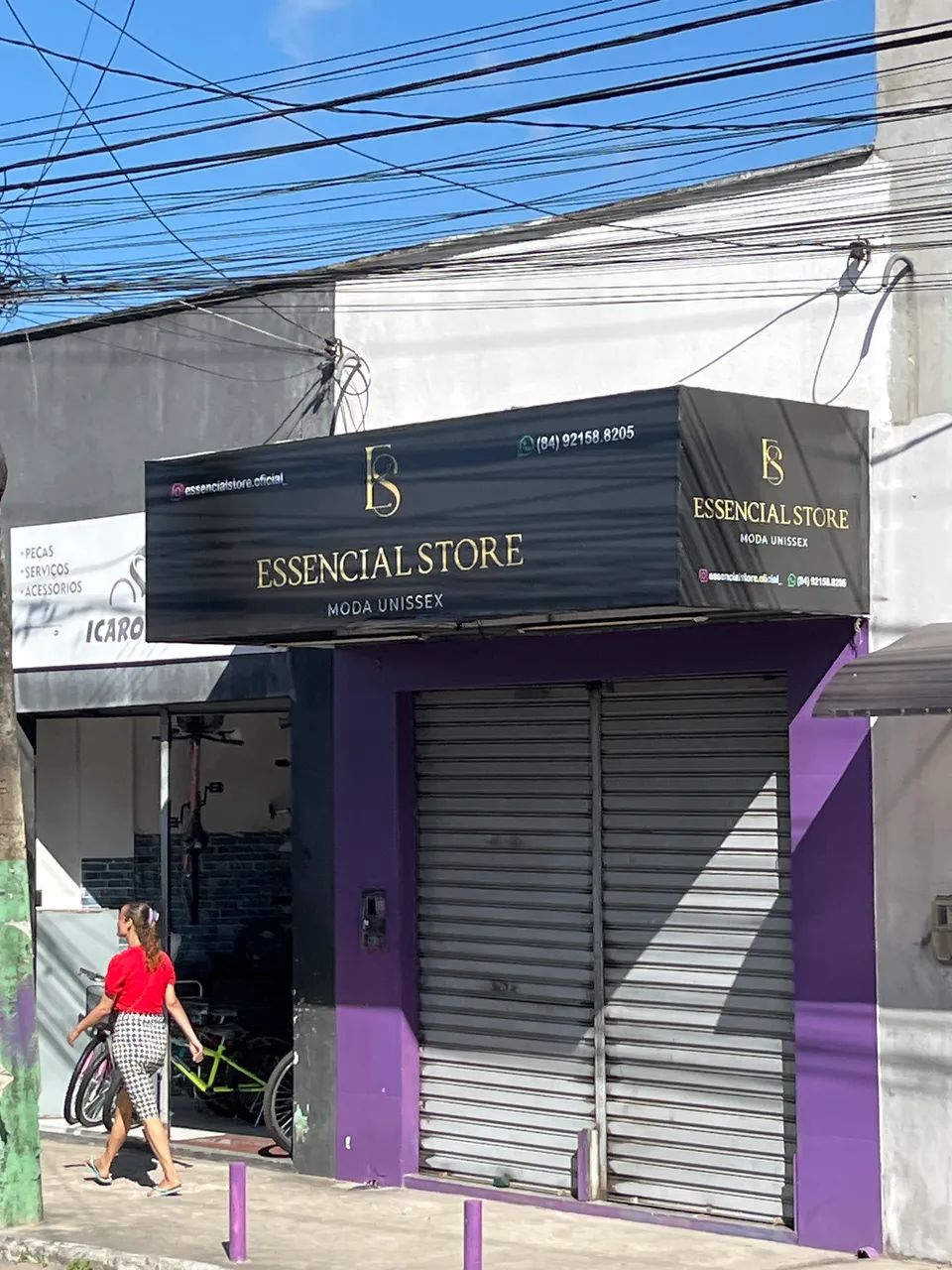 Vendo um toldo para sua loja 