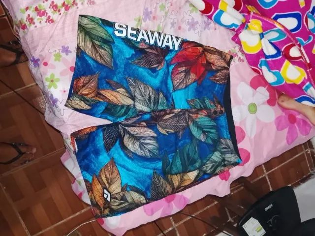 Bermudas Seaway Tactel R$175,00 cada. - Foto 4