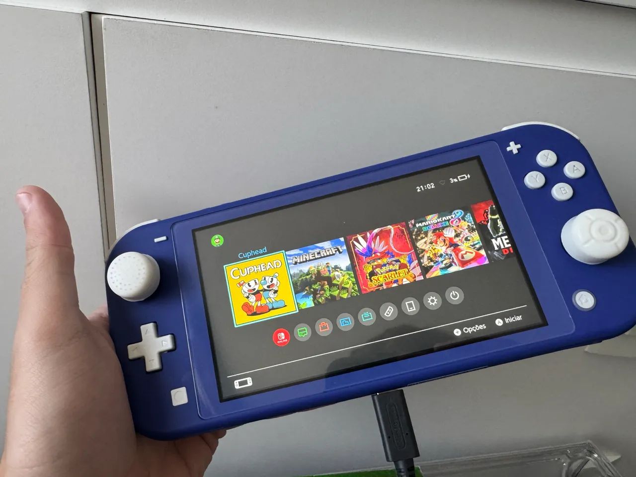 NINTENDO SWITCH LITE DESBLOQUEDO - Foto 3