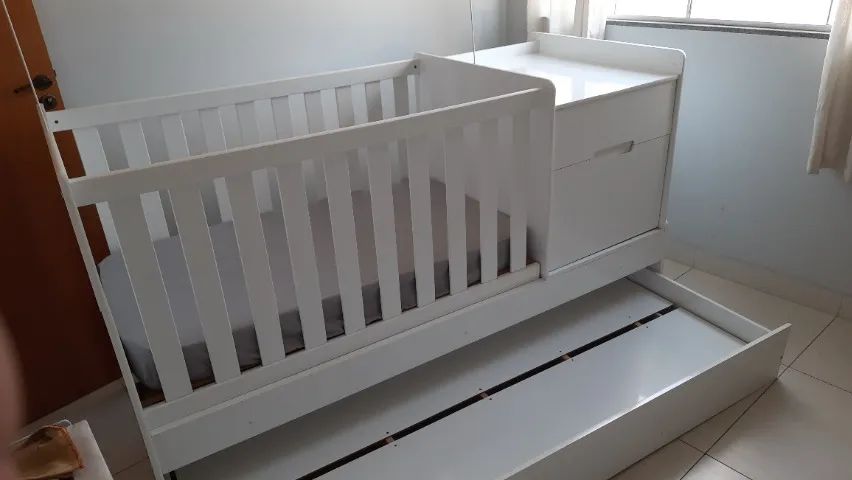 Berço Cama + Colchão - Foto 4