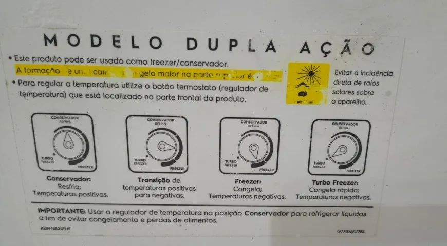 Freezer Electrolux H550 - Foto 3
