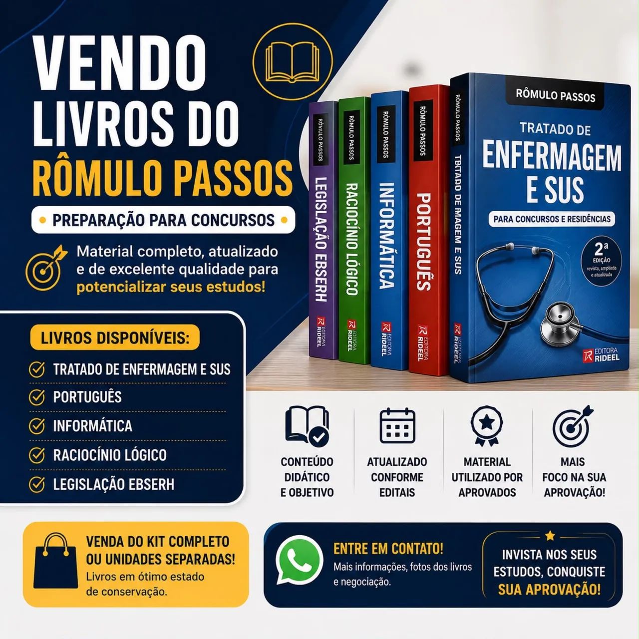 Livro Concurso Romulo passos 
