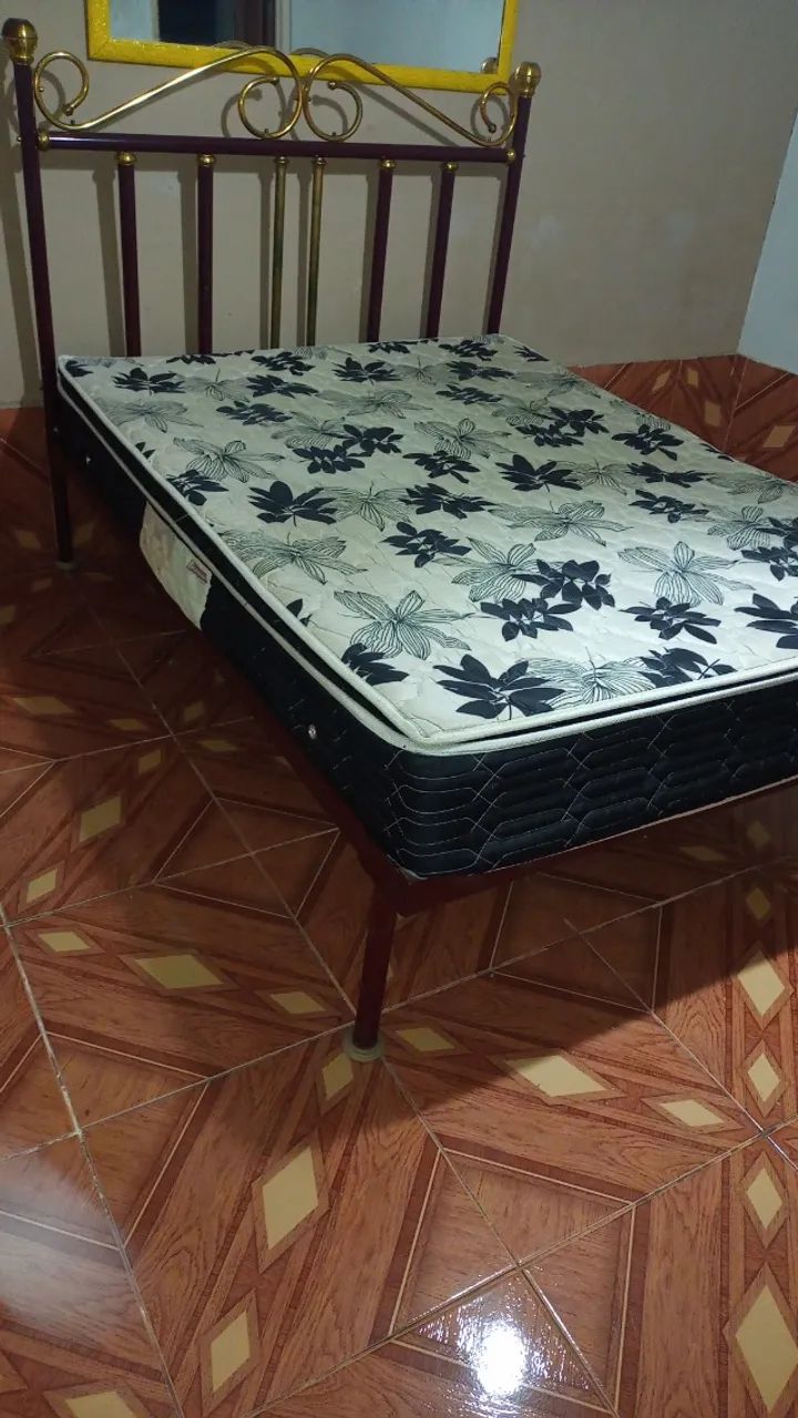 Cama Casal Ferro Fundido Até 130 K  cada lado - Foto 2