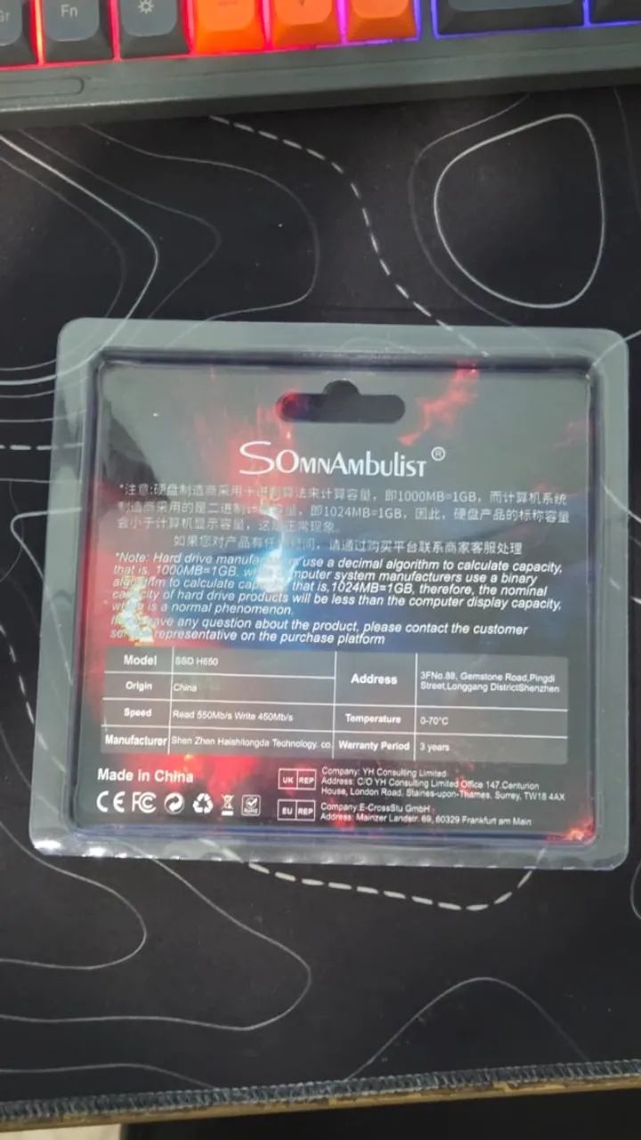 Ssd 256GB para notebook e PC - Foto 2