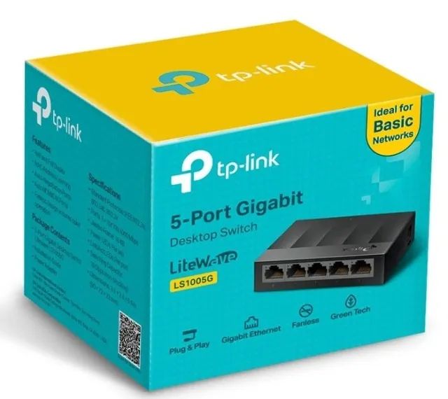 Switch TP-Link LS1005G - 5 Portas