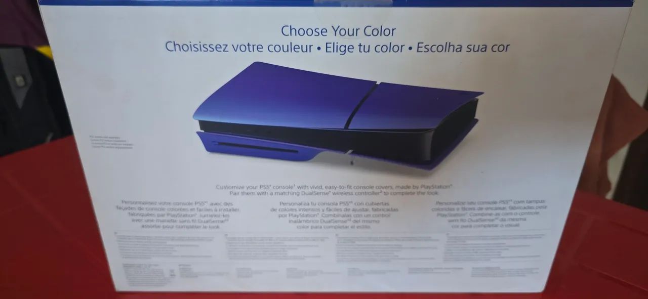 Tampas console Ps5 Slim (TAMPAS BRANCAS) - Foto 2