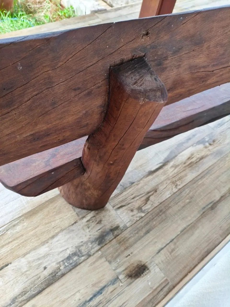Banco em Madeira Rústico - Foto 2