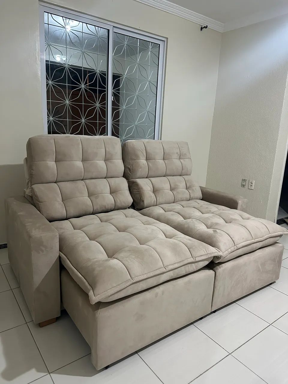 Sofá retrátil reclináveis da fábrica disponíveis  - Foto 2