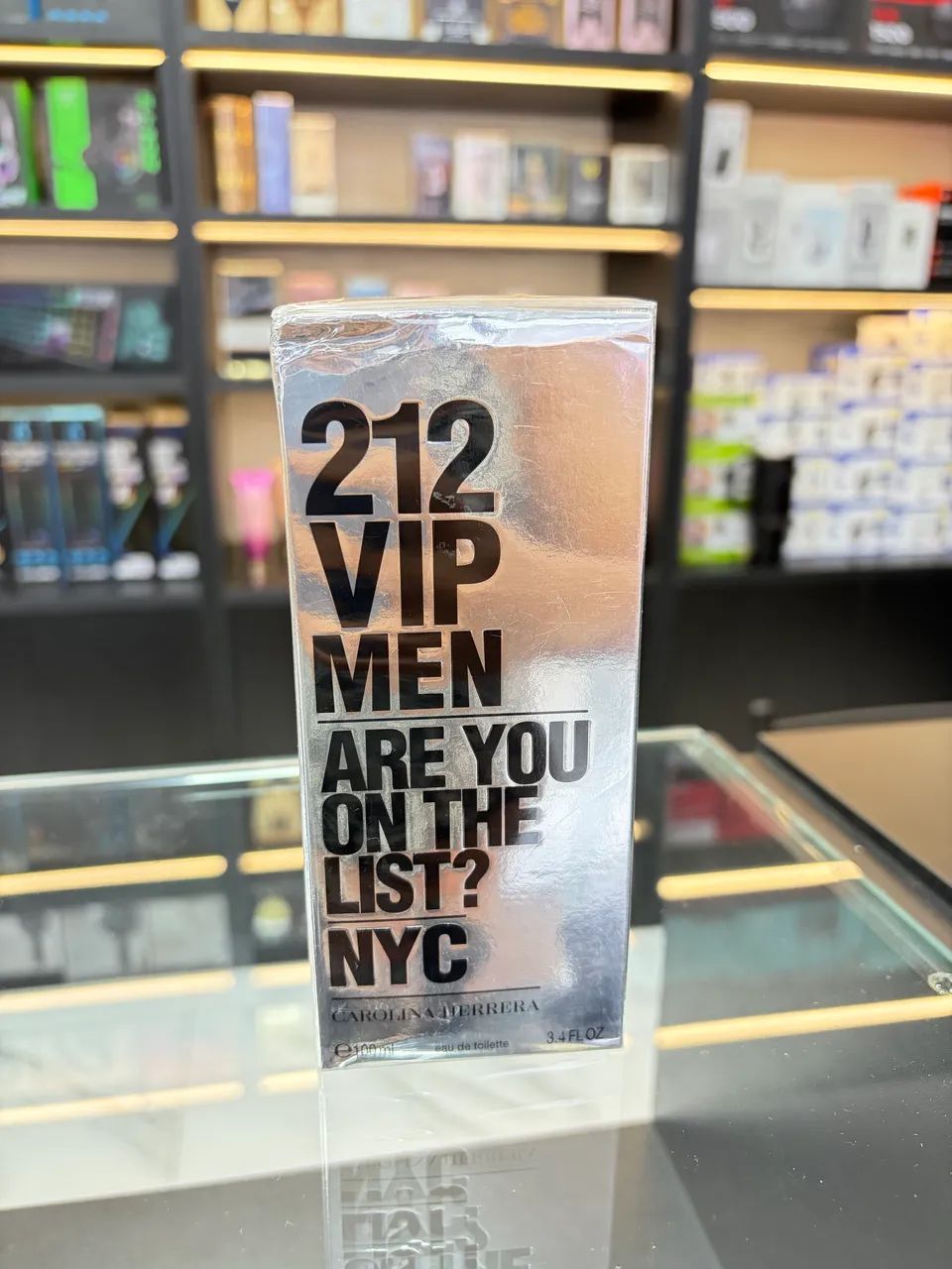 Perfume Carolina 212 Vip Men 100ml Original (LACRADO)