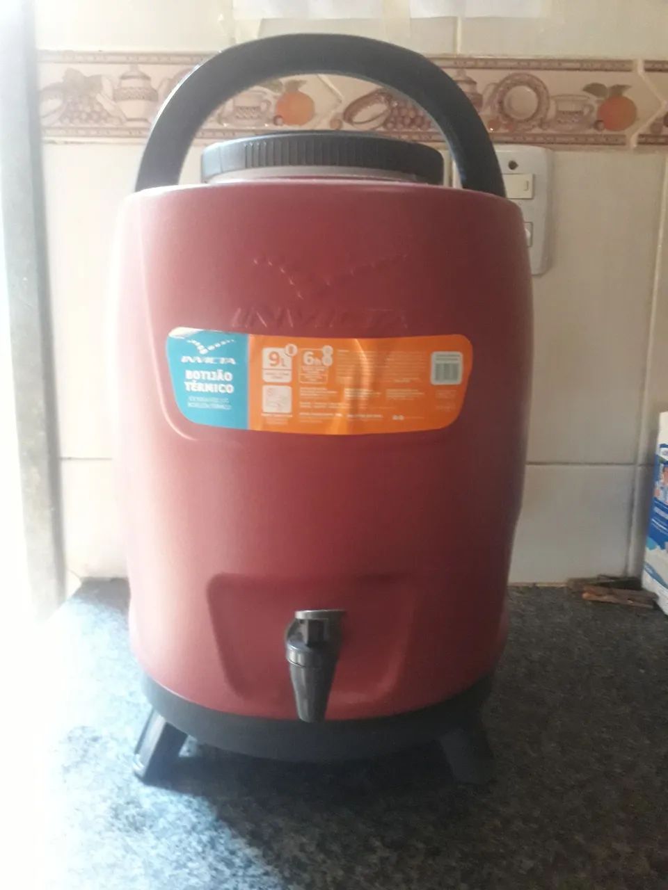Botijão térmico INVICTA