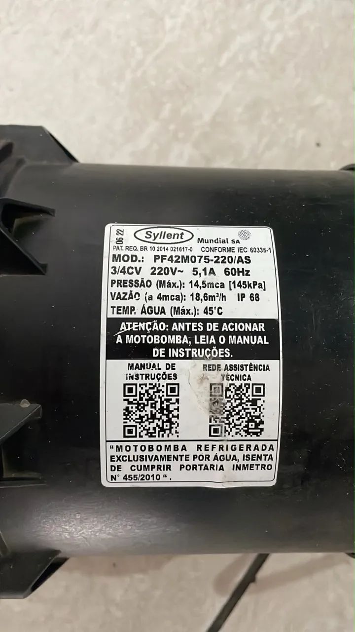 Bomba de piscina nova  - Foto 3