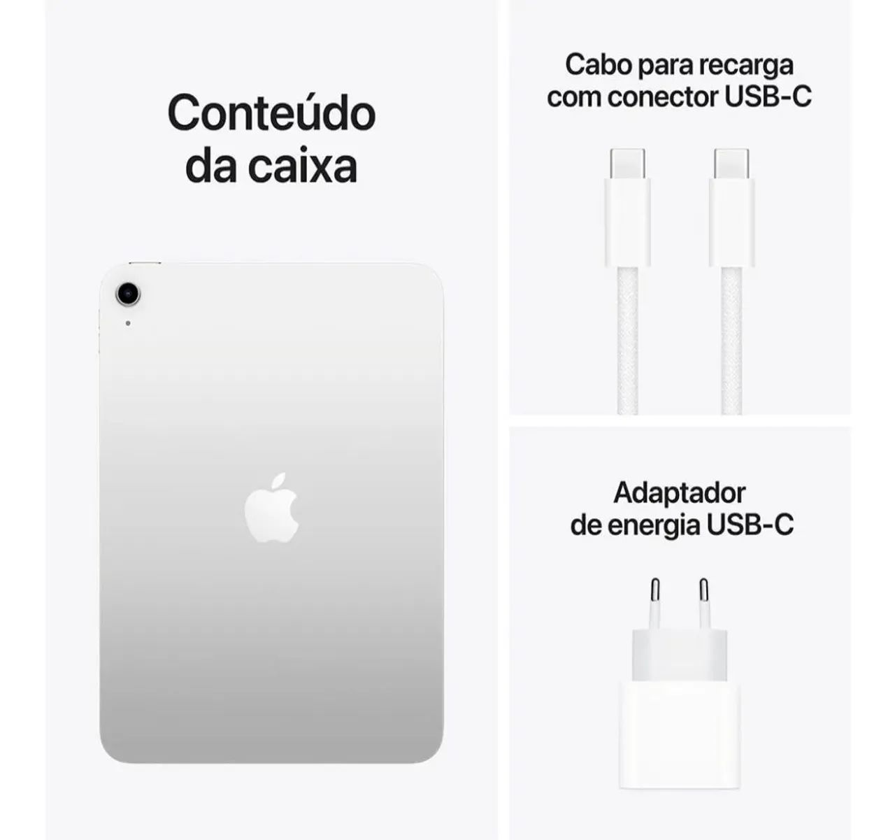 Tablet Apple Ipad A16 128gb Cor Silver - Tablets e E-Readers