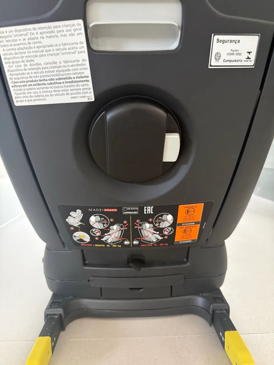  Cadeira de Bebê para Carro Marca Peg Perego  - Foto 4