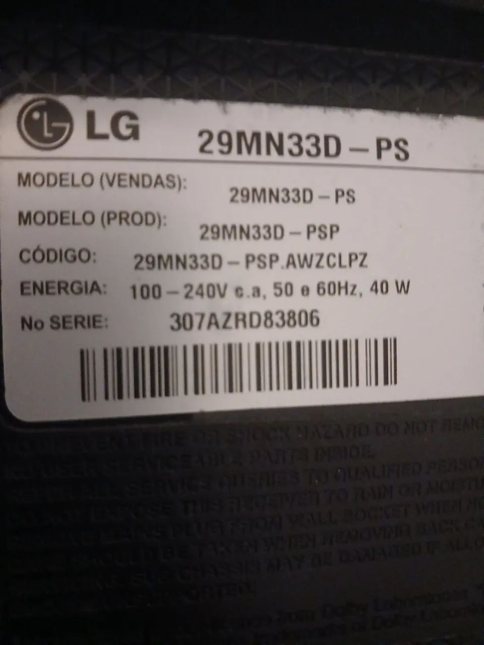 TV LG LED de 29" - Foto 2
