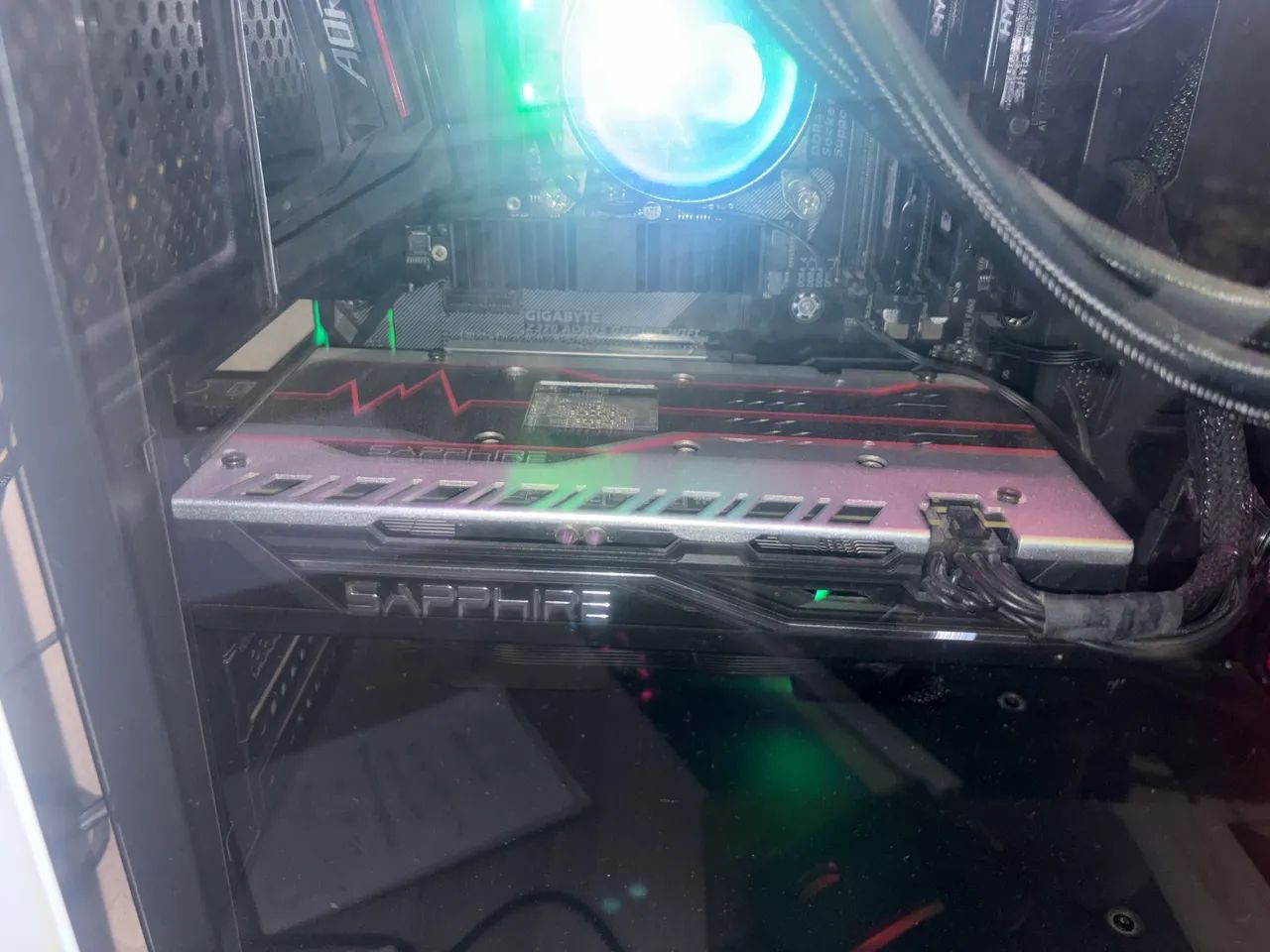 Placa de vídeo sapphire pulse radeon 8GB  GDDR5