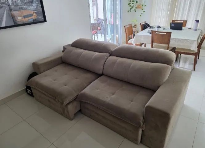 Sofá Retratil 4 lugares - Excelente estado!