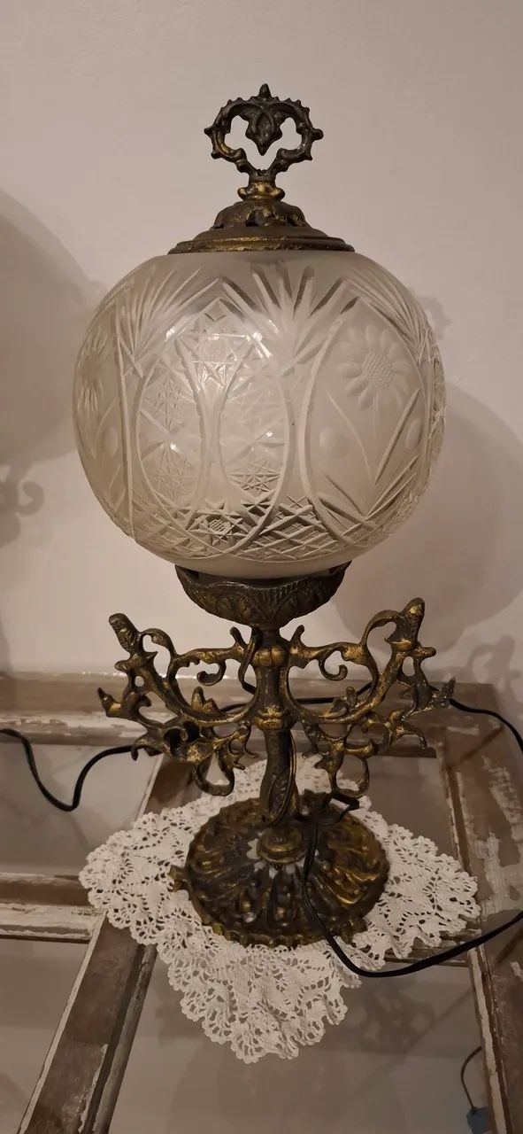 Luminária antiga 