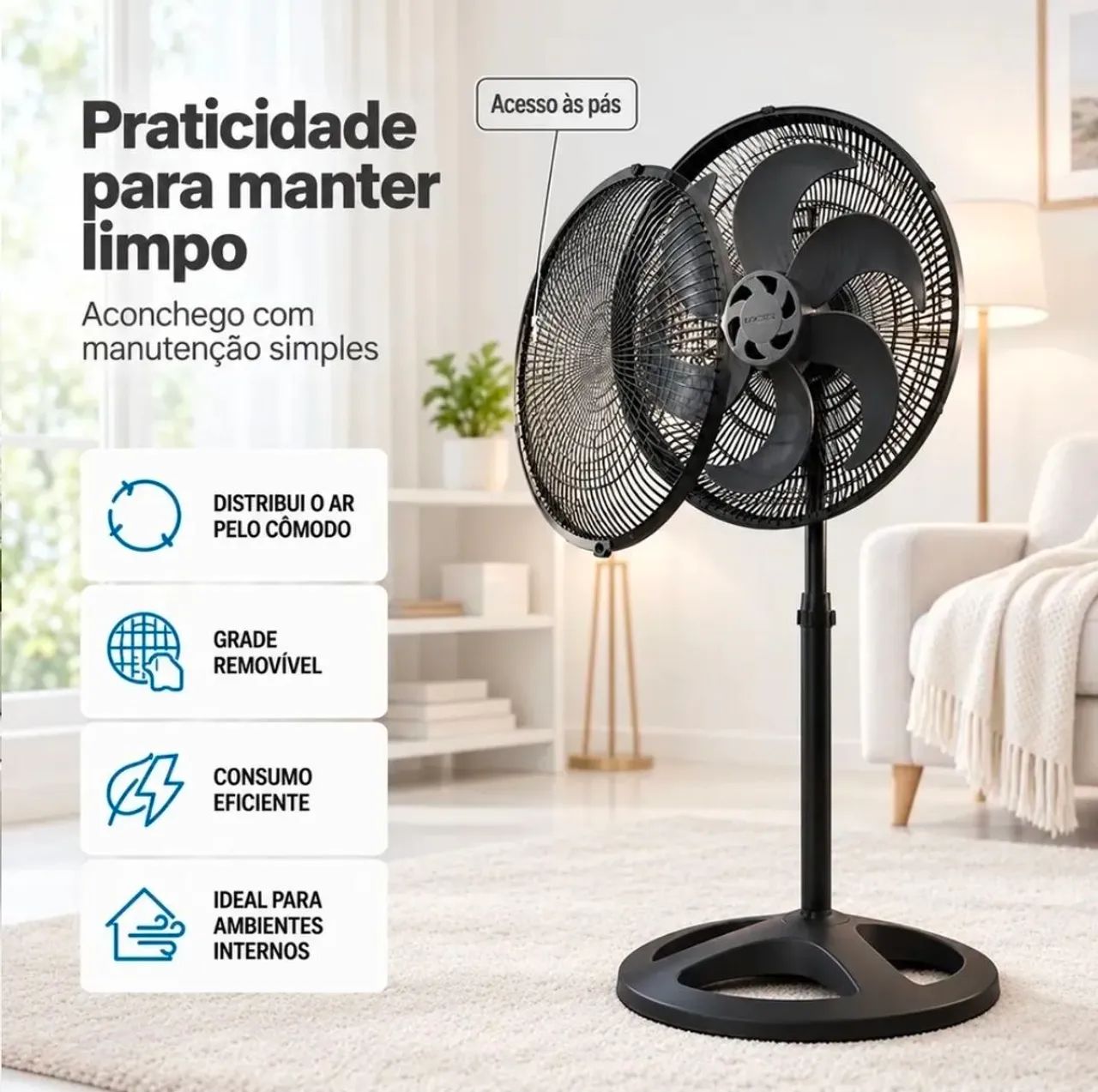 VENTILADOR 50 CM - Foto 3