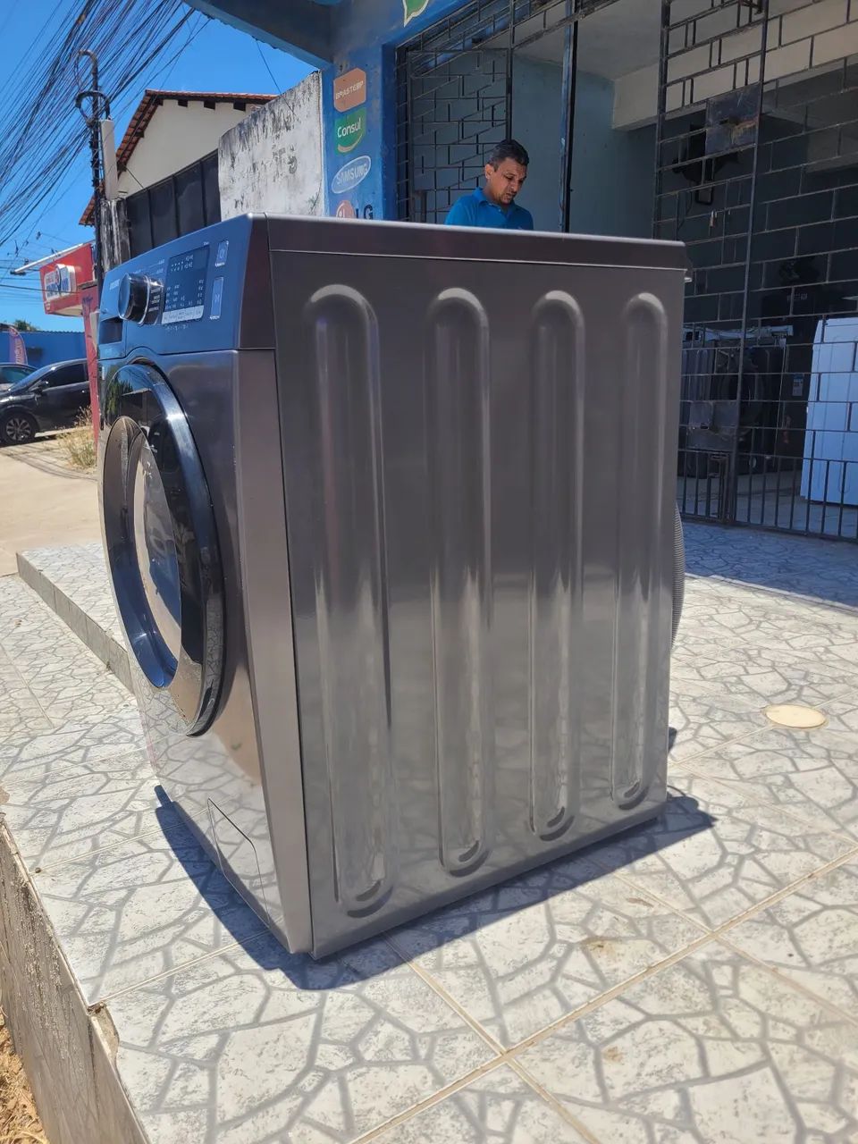 LAVA E SECA SAMSUNG INOX 11KG - Foto 4