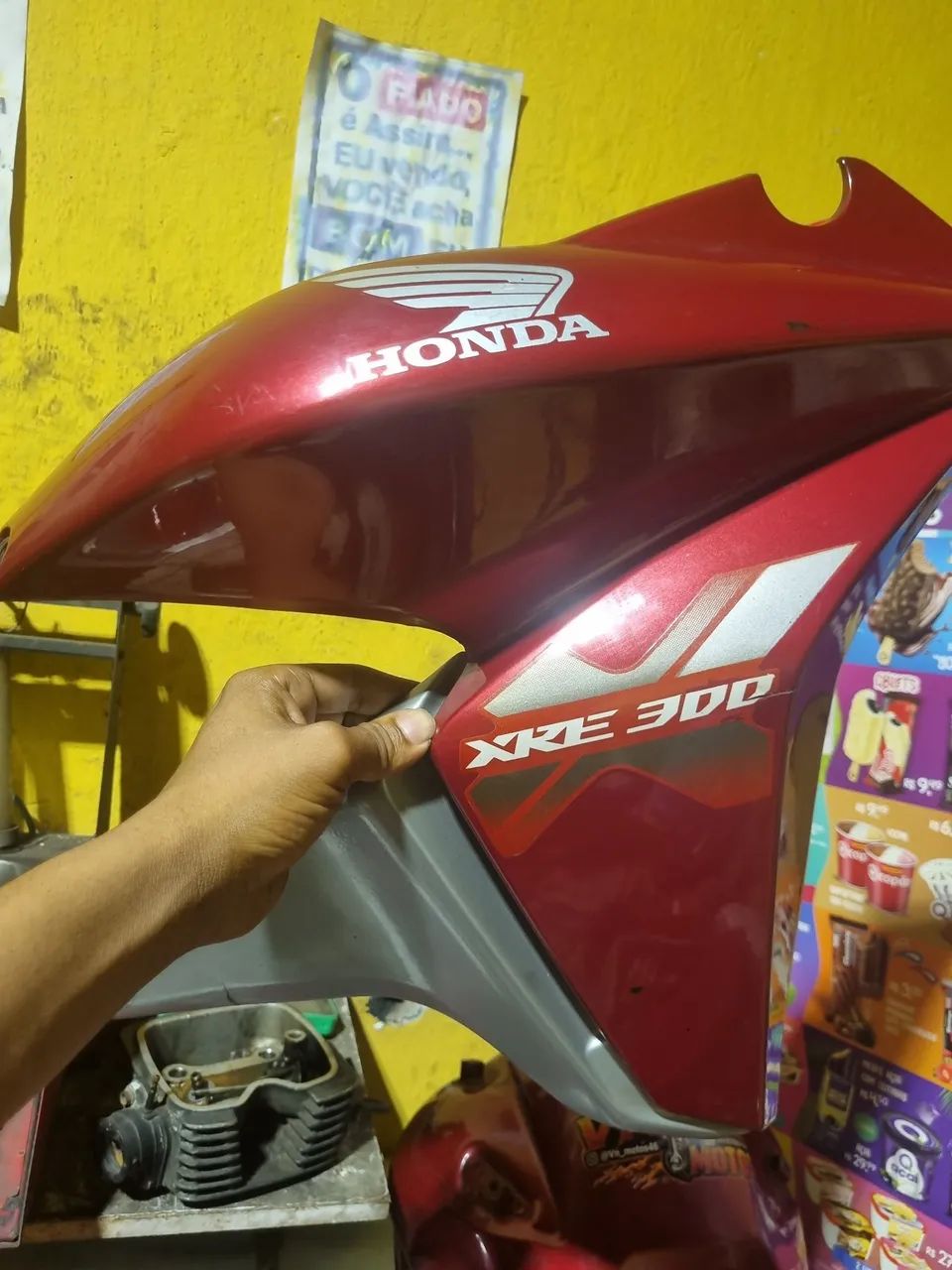 Tanque e carenagem XRE 2015 - Foto 4