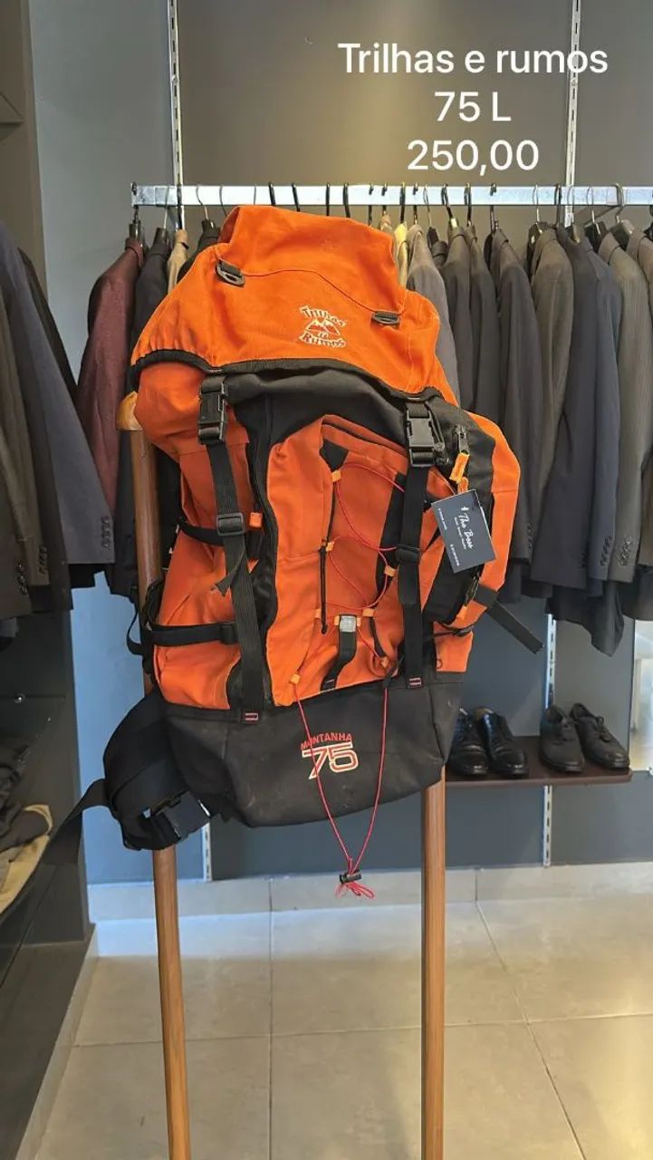 Mochila trilhas e rumos 72 litros 