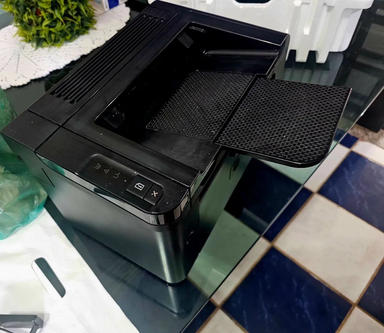 Impressora HP laser jet P1606dn  - Foto 4