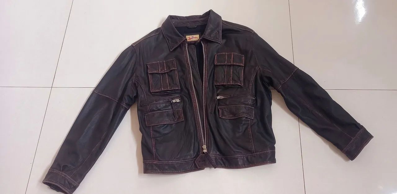 Jaqueta de couro 