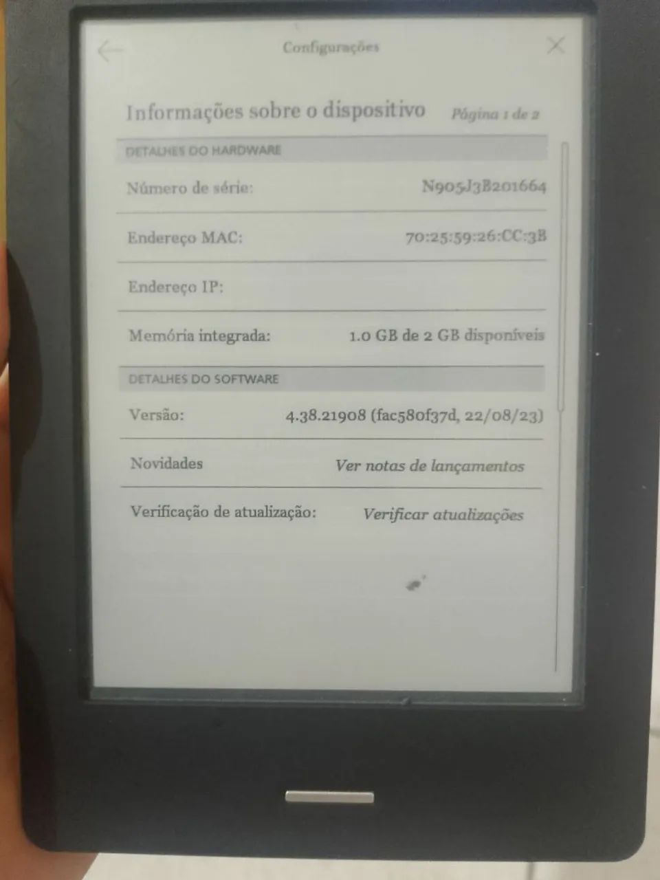Kindle leitor digital  - Foto 2