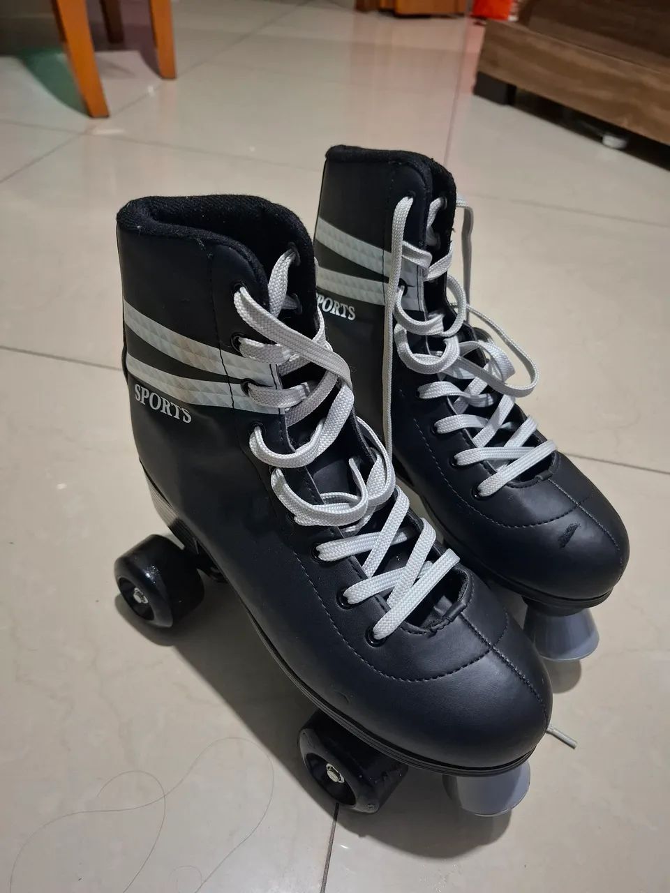 Patins Quad com proteção completa - Foto 2