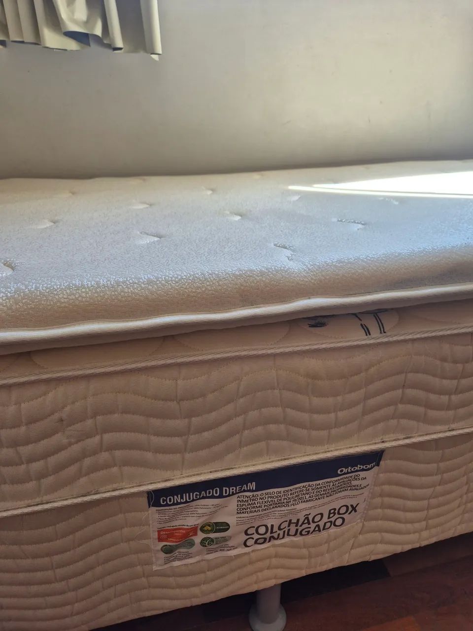 CAMA BOX SOLTEIRO COM COLCHÃO + PILLOW TOP - Foto 2