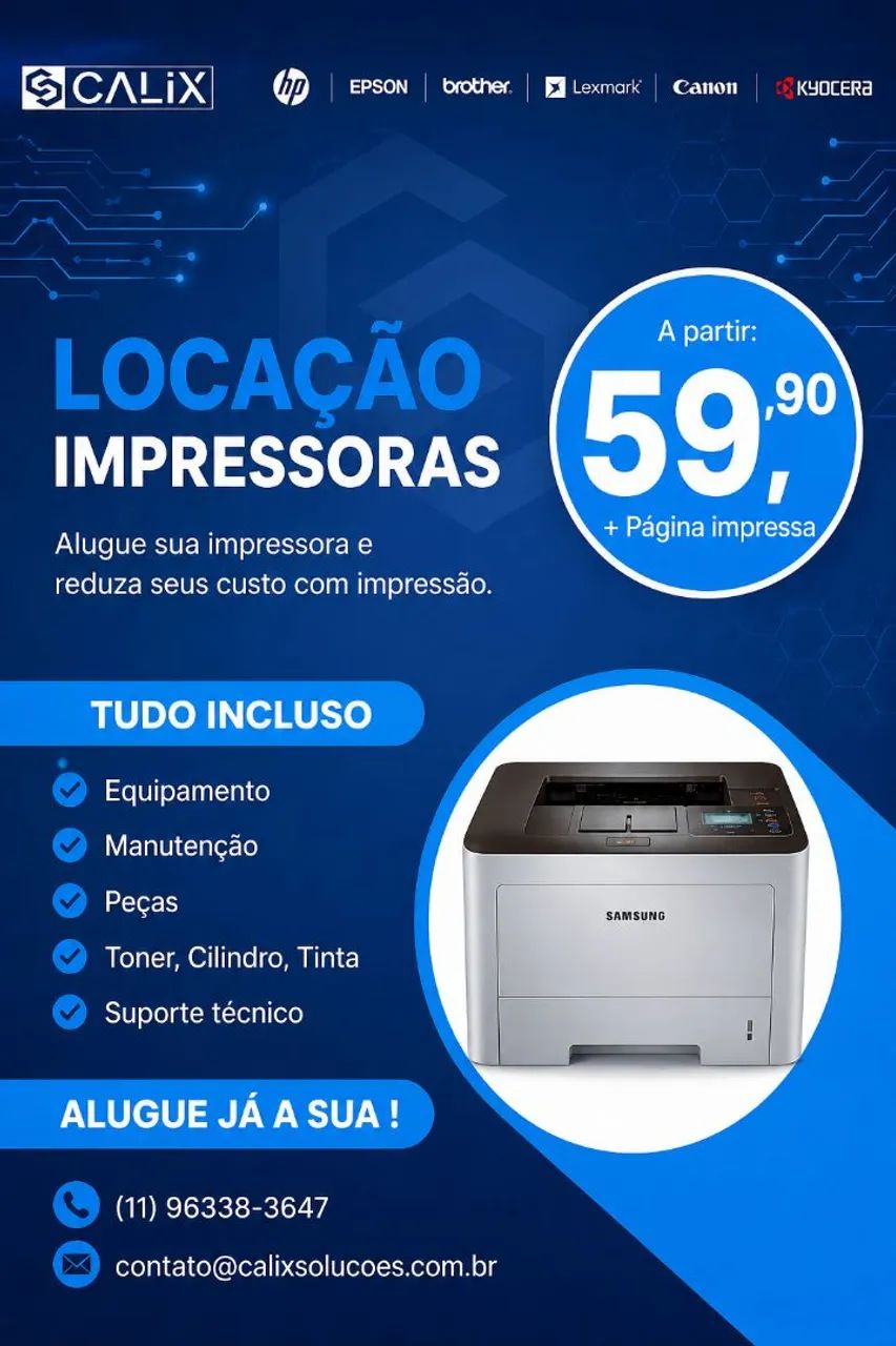 Locação de impressoras e multifuncionais para PJ - Foto 2