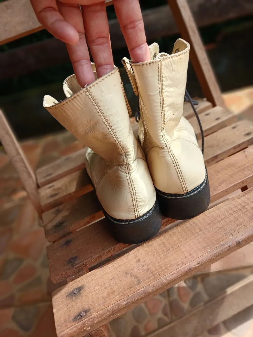 Coturno Bold Verniz da Schutz - Foto 3
