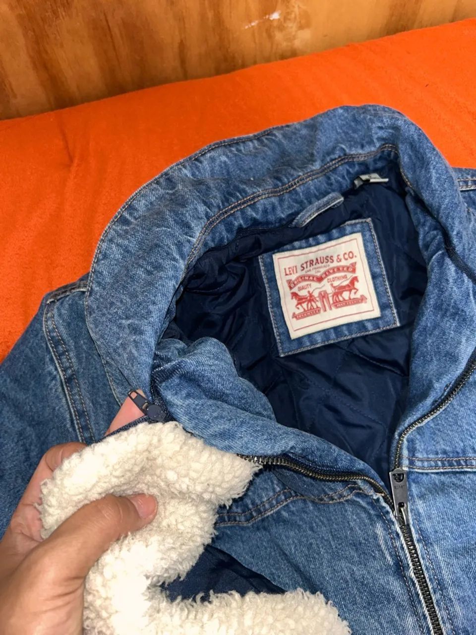 Jaqueta jeans original levi?s - Foto 3