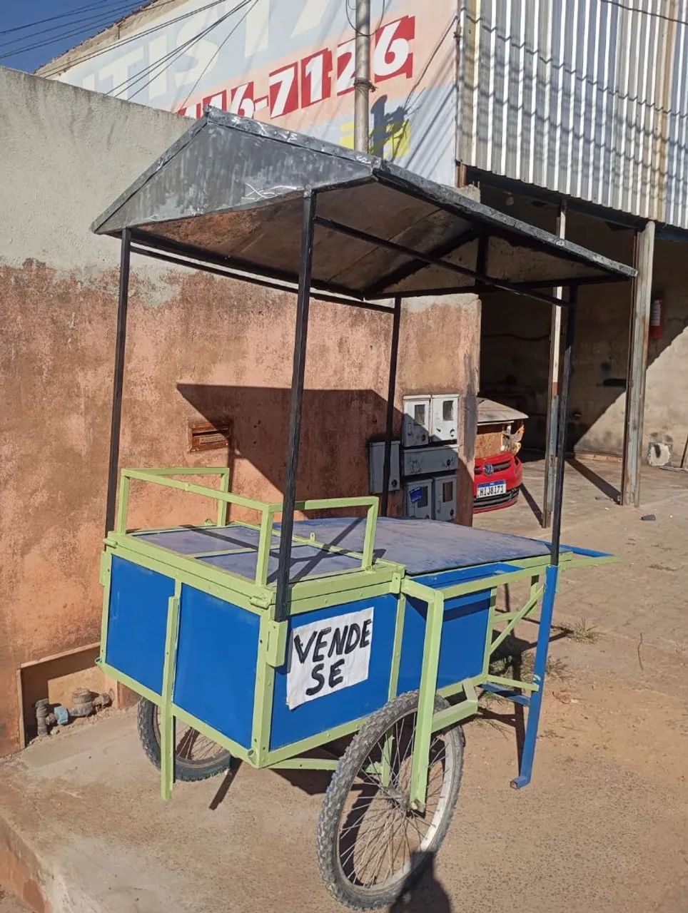 Carrinho de cachorro quente ou venda de ambulante  - Foto 3