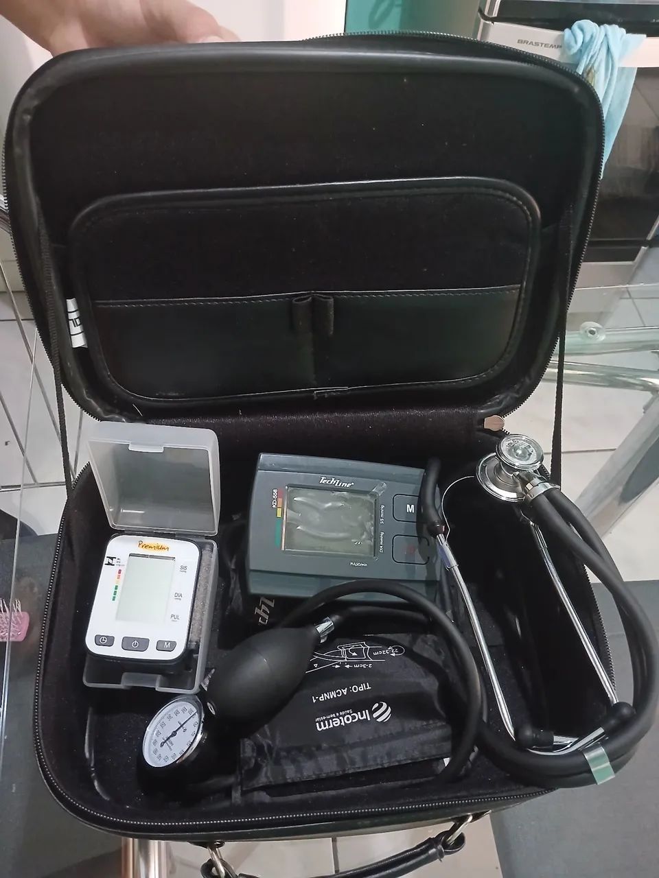 KIT DE ENFERMAGEM COMPLETO + MALETA PINTON NOVA - Foto 3