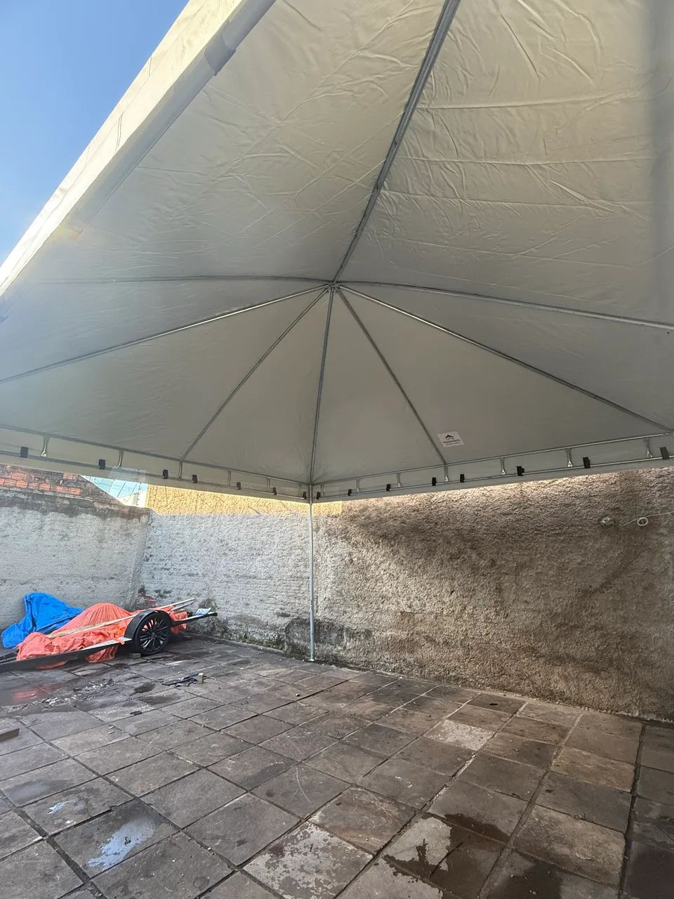 Vendo tenda piramidal 5x5 - Foto 5