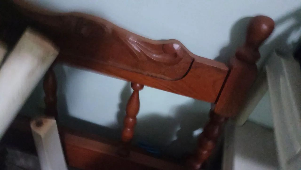 Cama de casal de madeira  - Foto 3