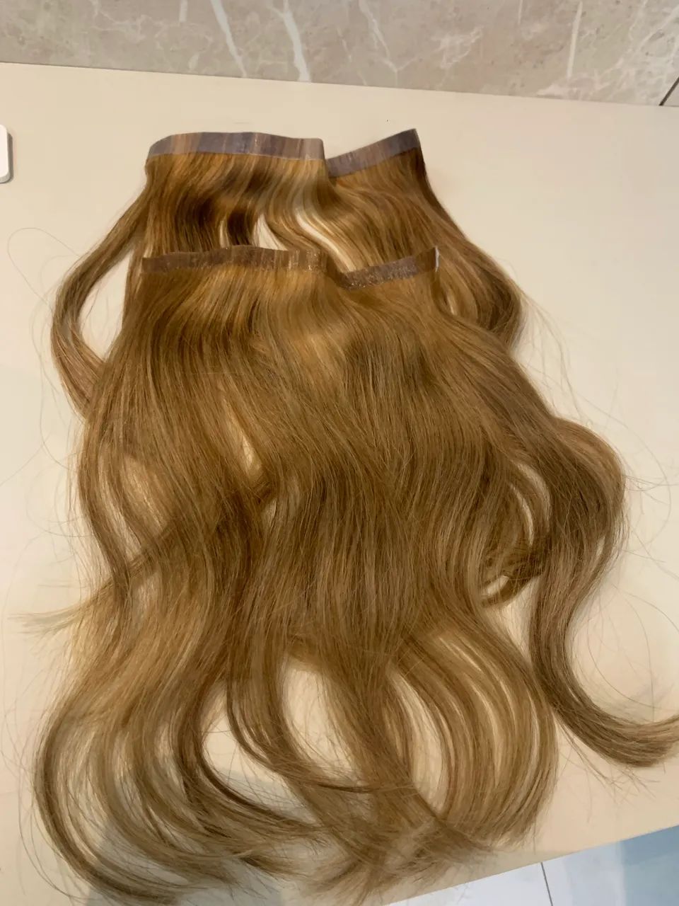 Telas novas - mega har cabelo brasileiro Loiro - Foto 5