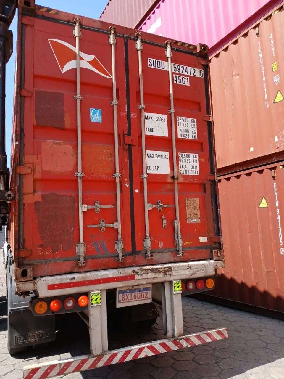 CONTAINER MARÍTIMO 40 PÉS À VENDA | GRANDE CAPACIDADE - Foto 5