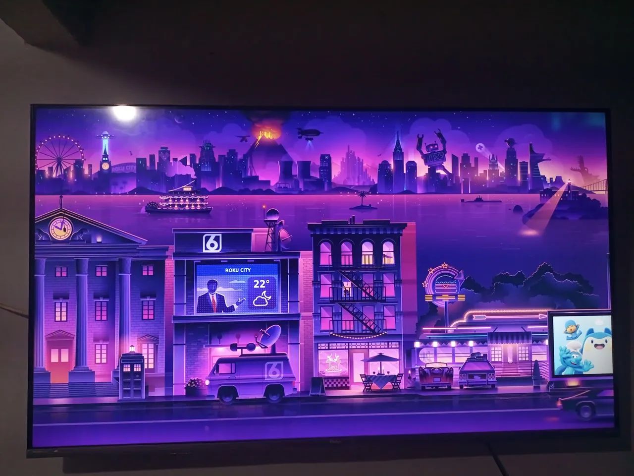 TV smart 50 polegadas semi-novo 