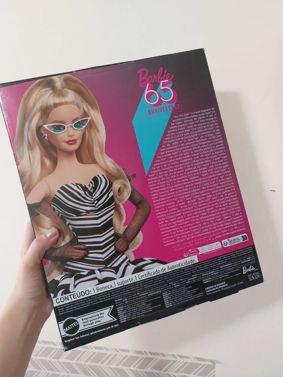 Boneca Barbie 65 anos  - Foto 4