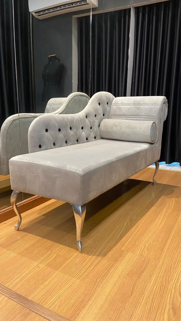 Sof á Inglês Clássico - Chaise - Foto 2