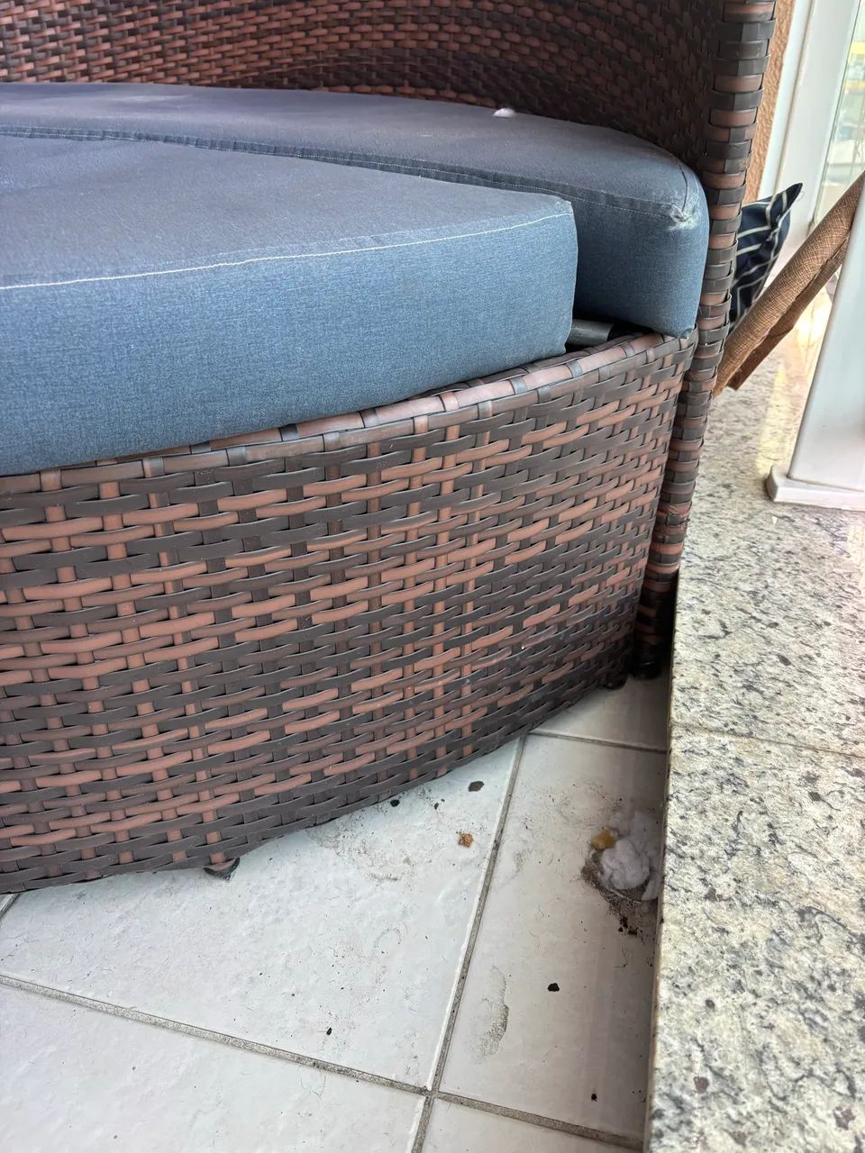 Sofá externo com chaise e champanheira - Foto 2