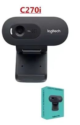 Webcam Logitech  C270i HD 100% Original, Webcam 720P com Microfone Embutido, USB2.0 pa - Foto 4