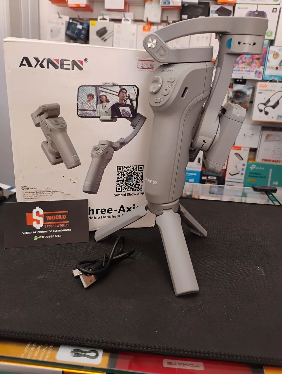 Estabilizador gimbal 3 eixos 
