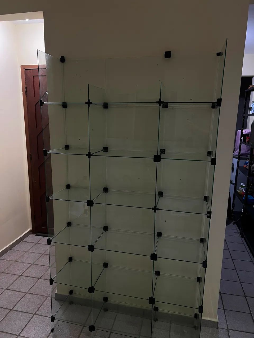 Expositor de vidro