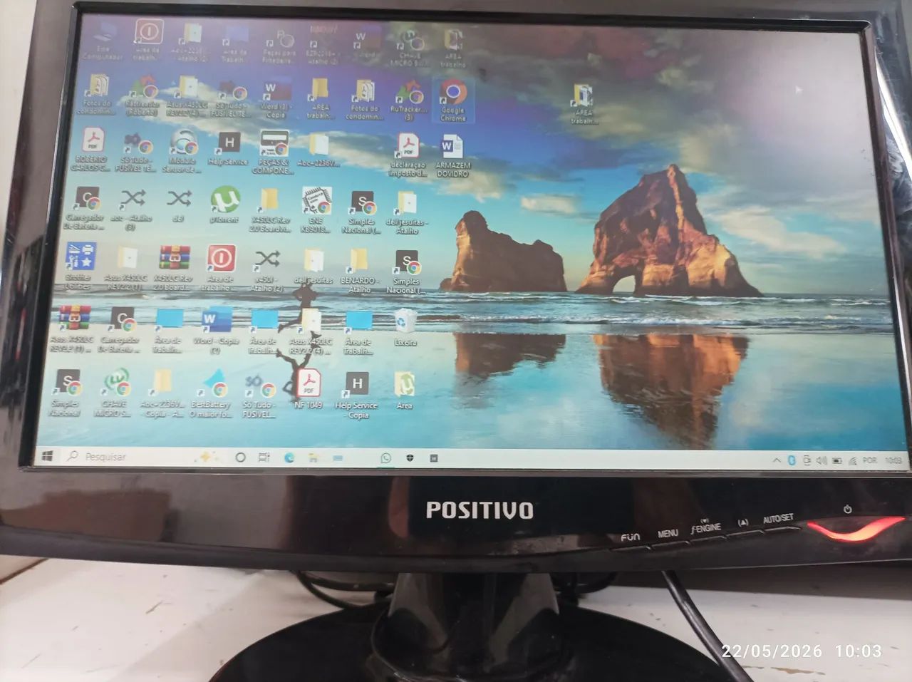 Monitor positivo W1643cv