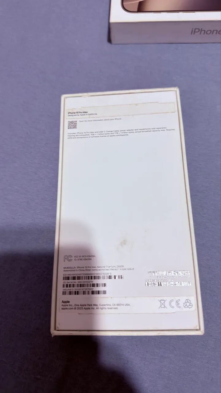 ? Caixa de iPhone (Apple iPhone 15 / Apple iPhone 16 Pro Max) - Foto 3