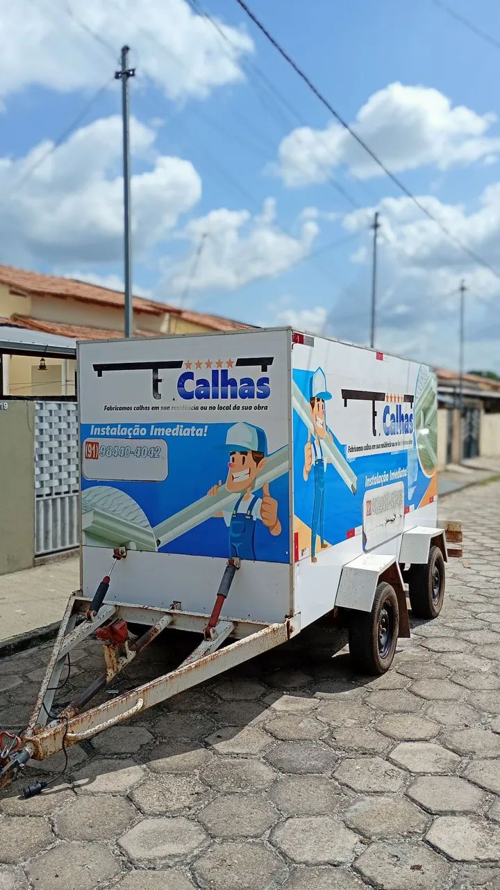 Perfiladeira de calhas com reboque  - Foto 4